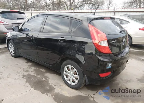 2014 Hyundai Accent Gs z USA, uszkodzony, nr VIN KMHCT5AE0EU156952